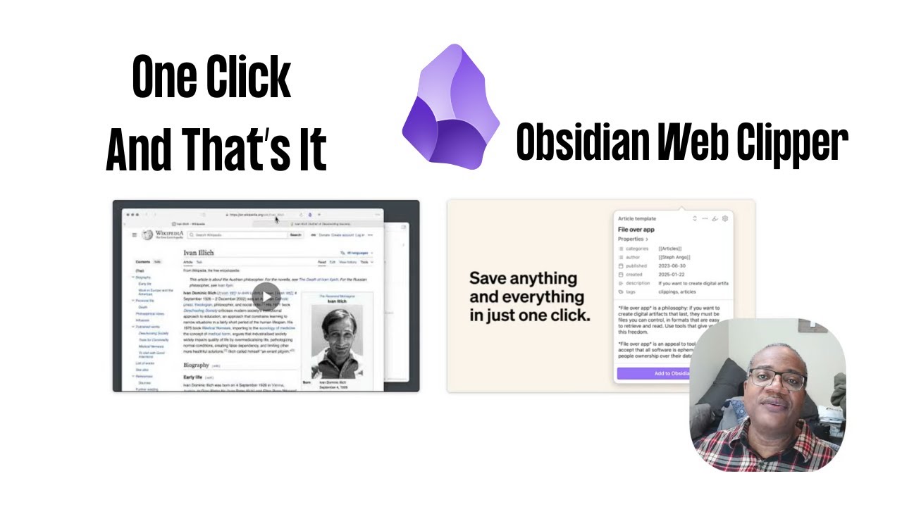Obsidian Web Clipper Tutorial Install, Modify, and Create Your First