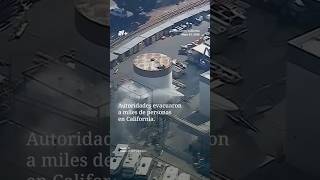 Evacuación masiva por amenaza de explosión química cerca de Disneyland