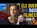 BOMBA! TOBEY MAGUIRE PODE ESTAR NEGOCIANDO PARA MAIS UM FILME NA MARVEL!