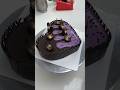Chocolate heart shape cake decorating ideas #viral #trending #shortsfeed #cake #reels #birthdaycake