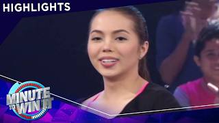 Julia Montes, mabilis na umabot sa P75,000! | CD Dominos | Minute To Win It