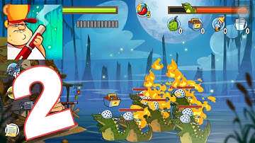 Swamp Attack: Gameplay walkthrough Part-2 (Android/iOS)