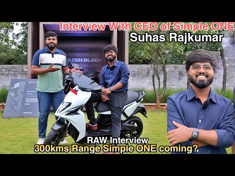 RAW Interview with CEO of Simple One - Suhas Rajkumar | OLA Killer?  - Pradeep on Wheels
