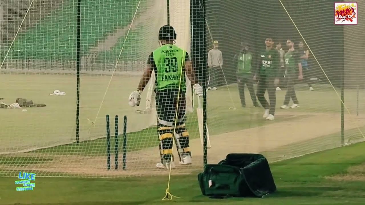 🚨Fakhar Zaman Power-Hitting Mode 🔥 | Pakistan 1st Day Training at Gaddafi Stadium