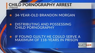 Urbana man arrested on child sexual abuse material charges after search of property