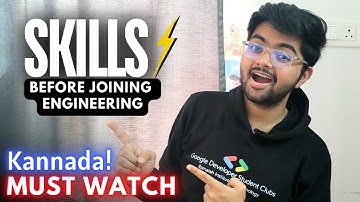 Learn these SKILLS before joining Engineering | KCET 2025 |  COMEDK 2025