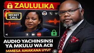AUDIO YACHINSINSI YA MKULU WA ACB YAVUMBULUKA..ANAGULITSA HOTEL WAPEZEKA 