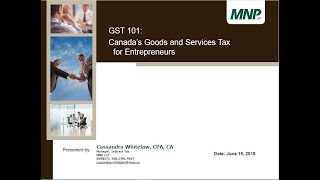 GST 101: Canada's Goods and Services Tax for Entrepreneurs screenshot 2