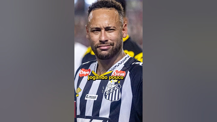 NEYMAR TÁ REVOLTADO COM O SANTOS!