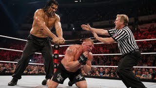 The Great Khali’s Most Dangerous Attack on Brock Lesnar! screenshot 1