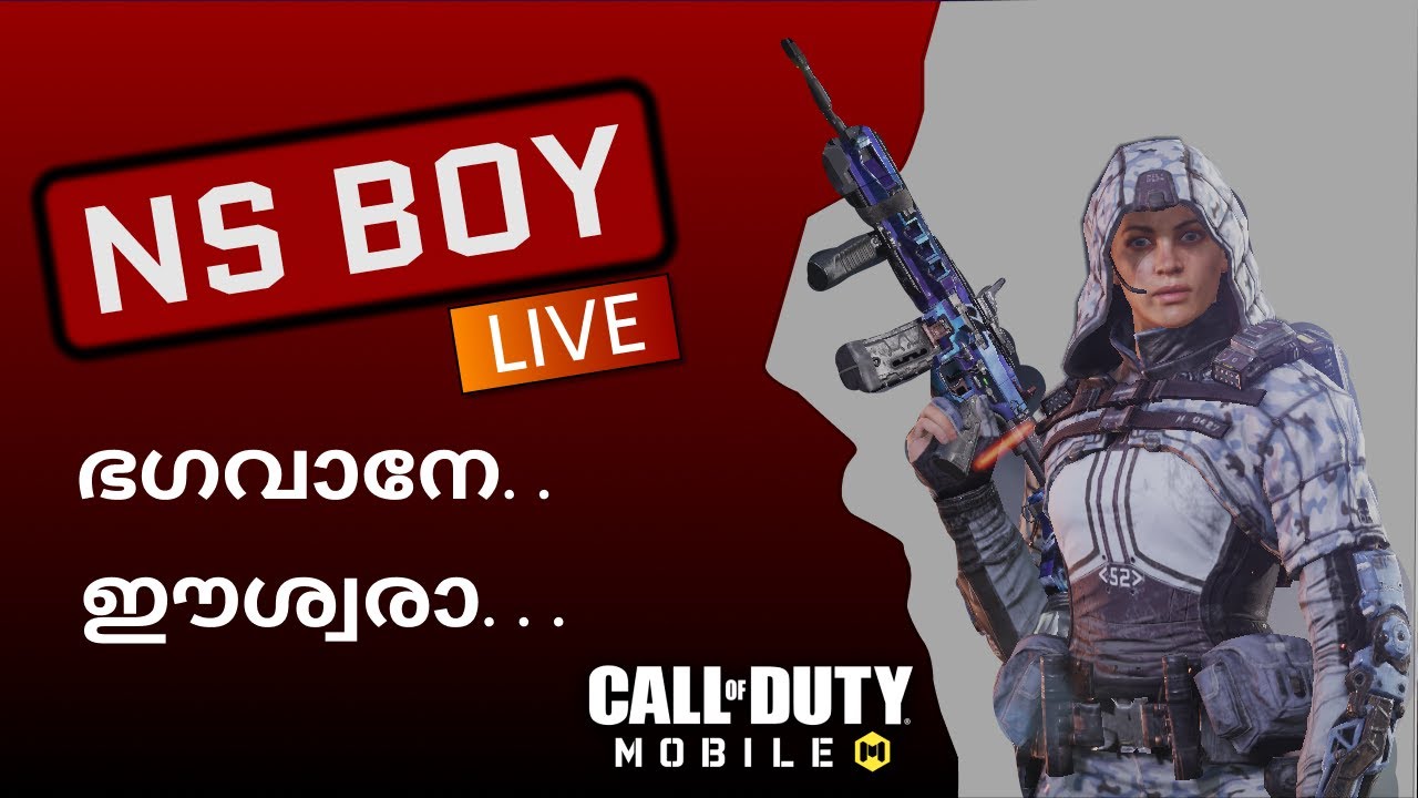 Cod Mobile Malayalam Live Stream Ns Boy Ft.Dzuza Monica Road To 2k Subs😝
