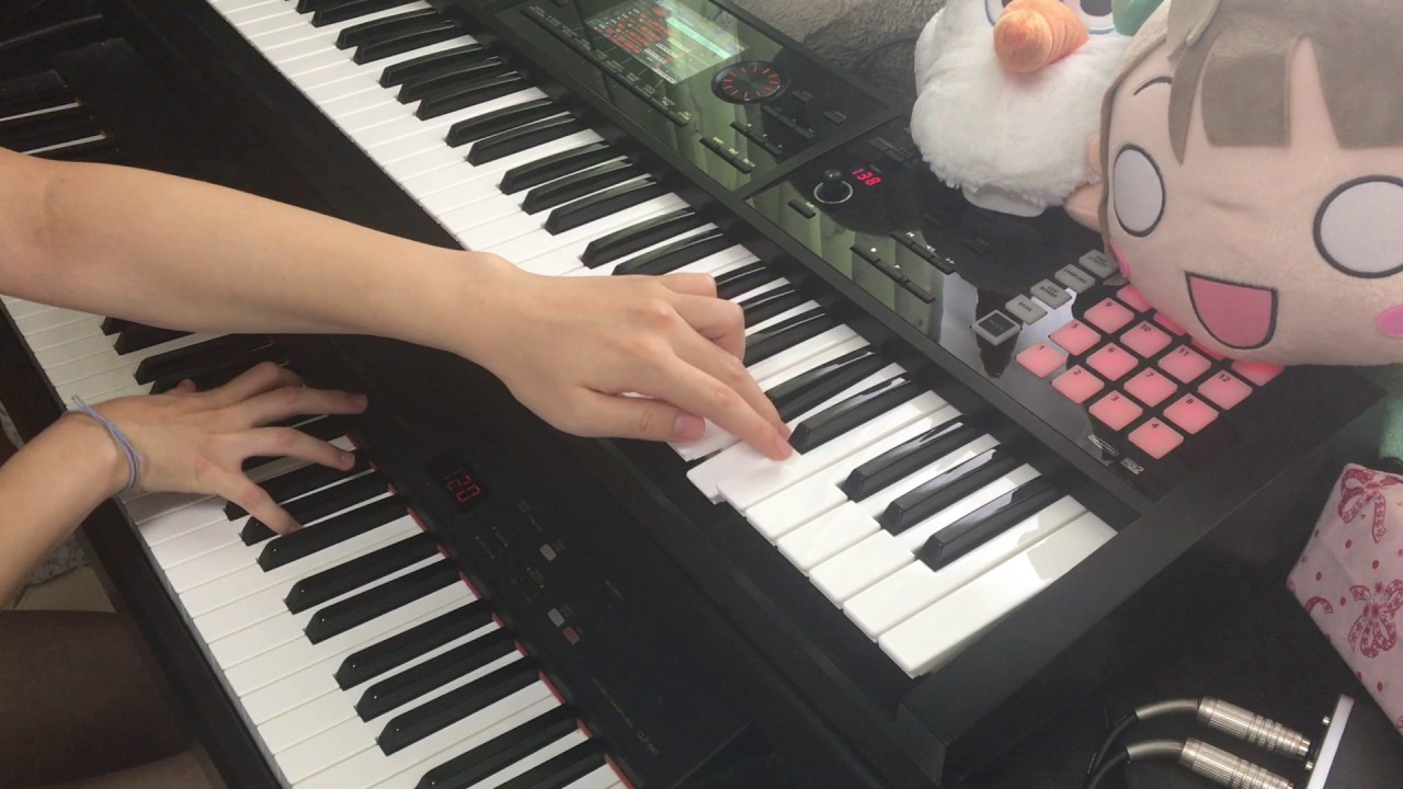 【バンドリ！】LOUDER キーボード弾いてみた【夜々子】