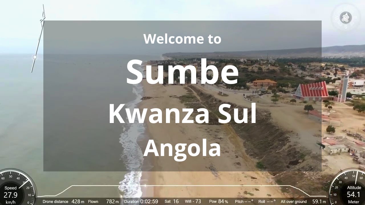 Sumbe, Kwanza Sul, Angola - Drone Bebop 2 Parrot