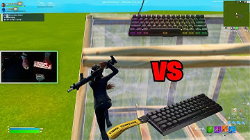 Wooting 60HE vs Apex Pro Mini ASMR Chill🤩Satisfying Gameplay (Fastest Keyboards for Fortnite!)