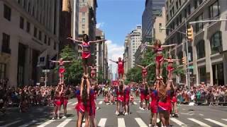 Cheer New York Manhattan Pride 2017 Stunt Sequence