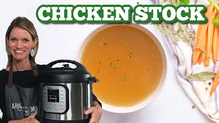 Instant Pot Chicken Stock or Bone Broth