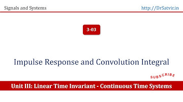 3-03 Impulse Response and Convolution Integral
