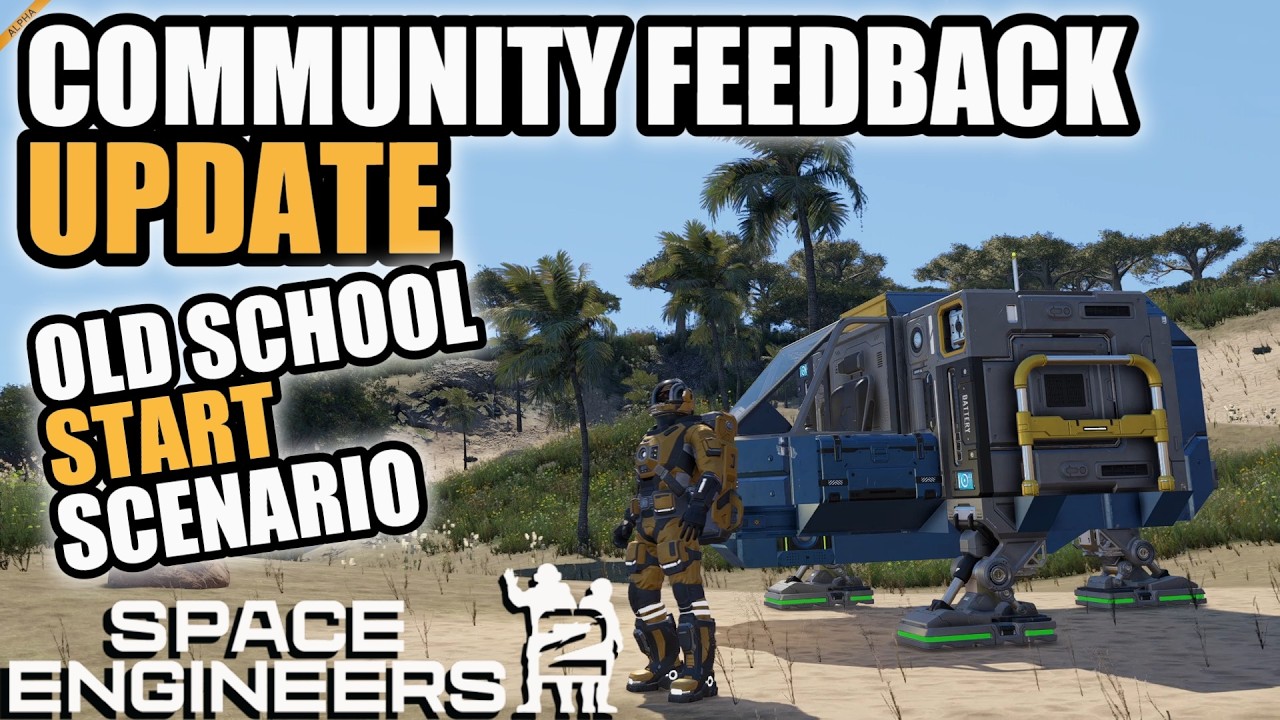 KEEN LISTENED! - NEW WAYS TO START IN SPACE ENGINEERS 2 - YouTube
