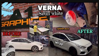 Verna White Wrap White Vs Setin White Wheels Black Paint