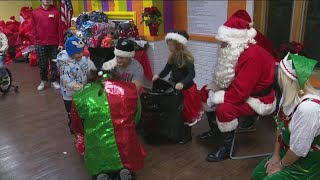 Brandon Johnson foundation holds 8th annual Christmas toy giveaway