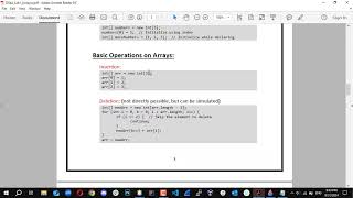 DSaA Lab - Lecture 01- Arrays | Eng.Waseem Alfarram