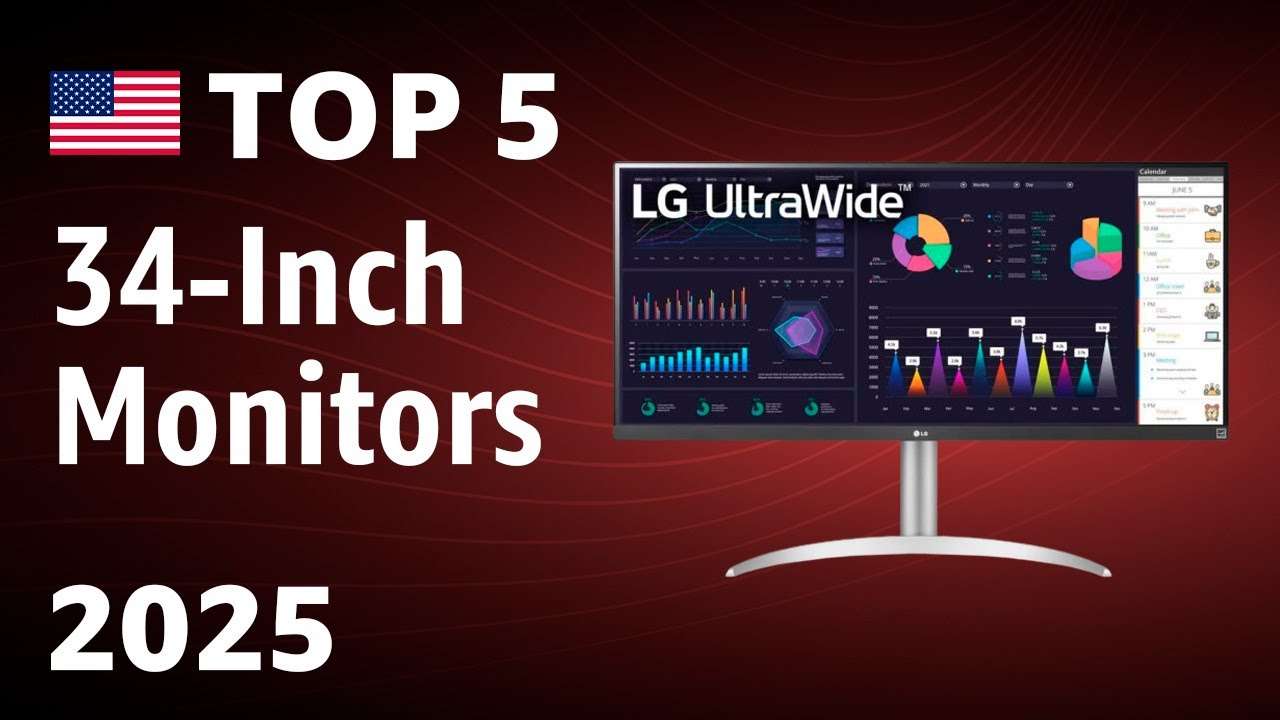 TOP—5. Best 34-Inch Monitors 2025