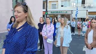 Ο αγιασμός στο 1ο Δημοτικό Σχολείο Γρεβενών