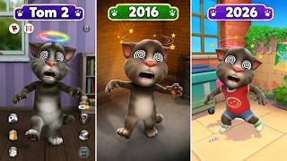 Talking Tom 2026 Vs 2016 Vs Talking Tom 2 | Tom's Moves! Concept Gameplay Part 4