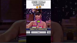 Nicki Minaj Freestyles With Hard Words She's Given 😳🔥 | Jimmy Fallon #shorts