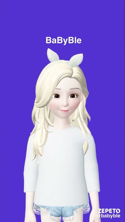 3D Character App / Zepeto - Make various facial expressions with the character I made