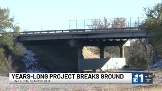 Years-long diverging diamond project breaks ground near Pueblo