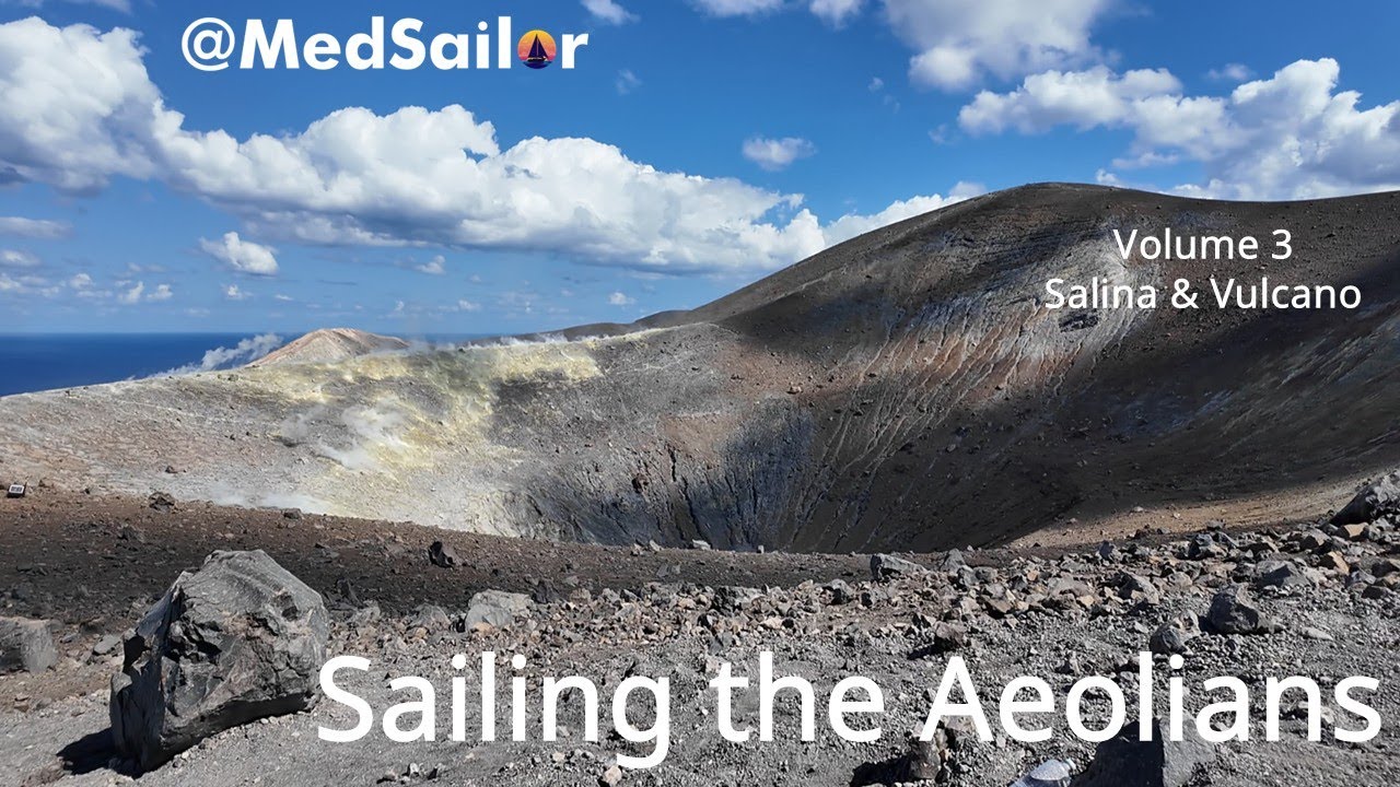 ⁣Episode 43: Sailing the Aeolians Volume 3: Salina and Vulcano