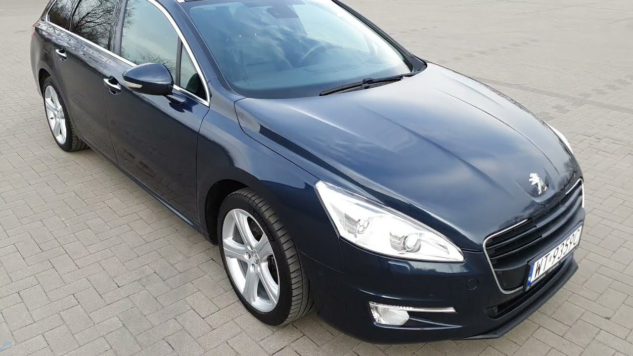 Peugeot 508 GT KOMBI 2013 R 204 KM bezwypadkowy pomiar