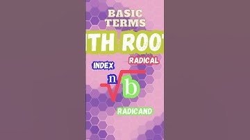 Intro to Radicals (part 1) | Algebra Concepts