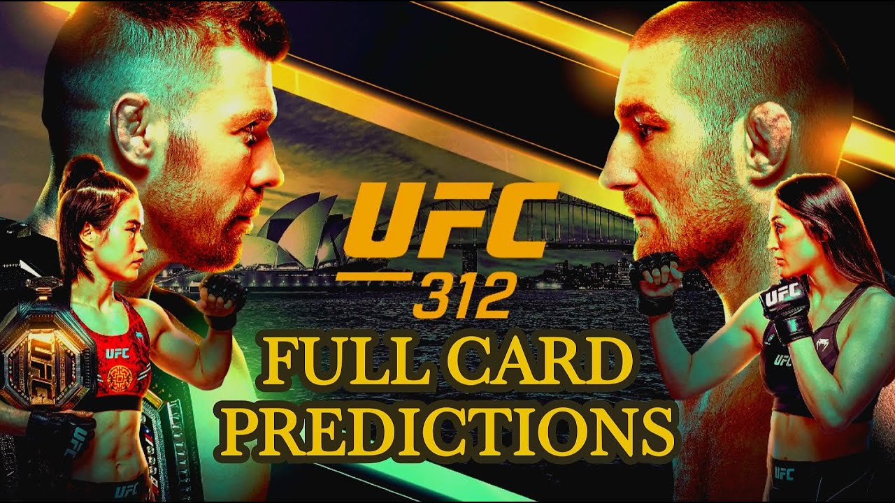 UFC 312 (Full Card) - Predictions [feat. GoodNoodleMMA] - YouTube