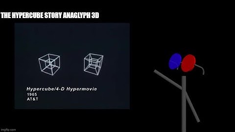 The Hypercube Story Anaglyph 3D