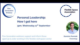 Flex Generation Webinar - Personal Leadership