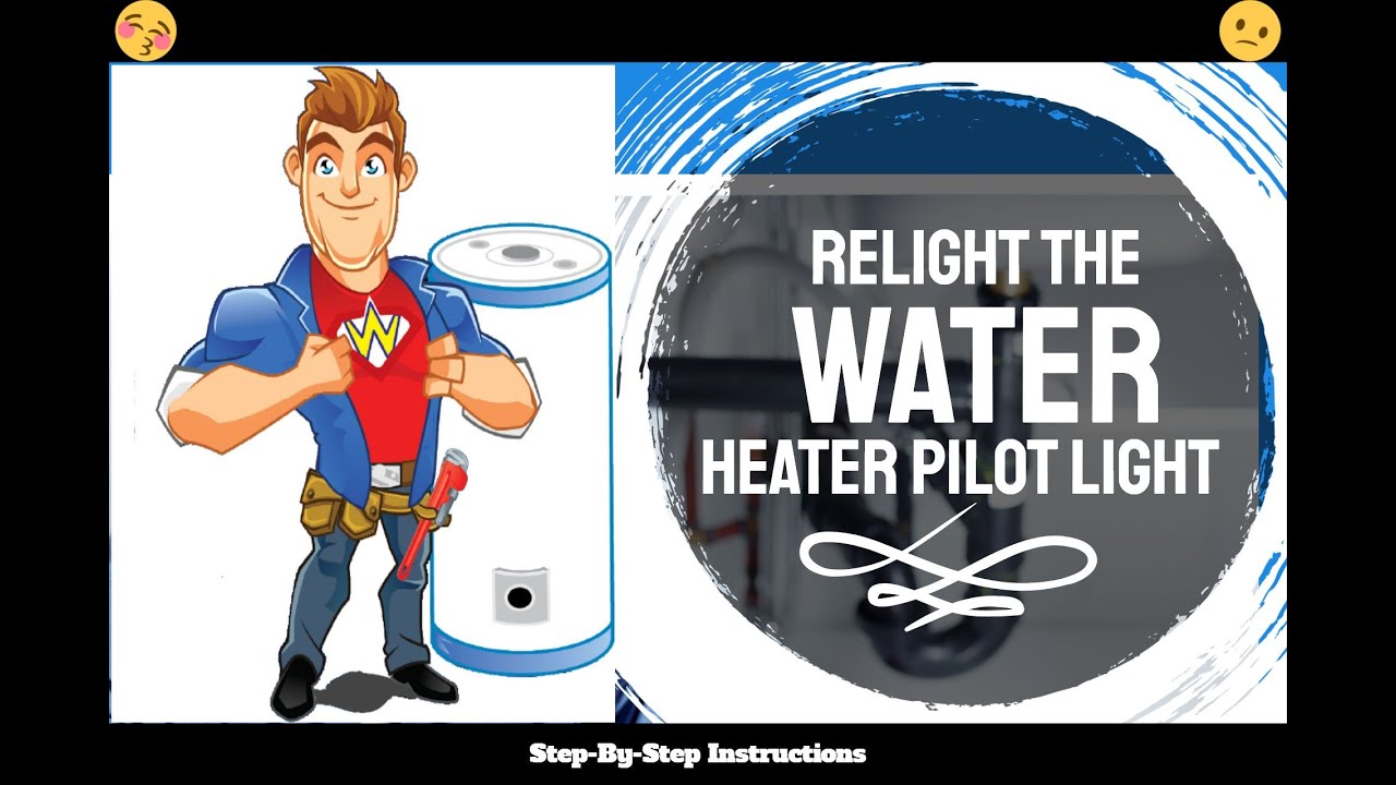 How To Manually Light The Water Heater Pilot Igniter YouTube