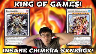 Yu-Gi-Oh! Duel Links || KING OF GAMES WITH CHAOS CHIMERA! CHAOS ANGEL FOR UNAFFECTED SYNCHROS! screenshot 1
