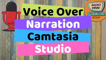 How to do VoiceOver On Your Videos | Voice narration in Camtasia Studio | Audio Effects in Camtasia