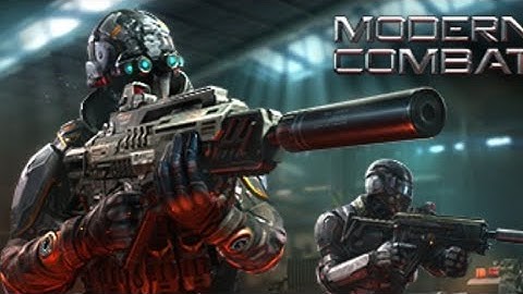 Modern combat 5 using controller