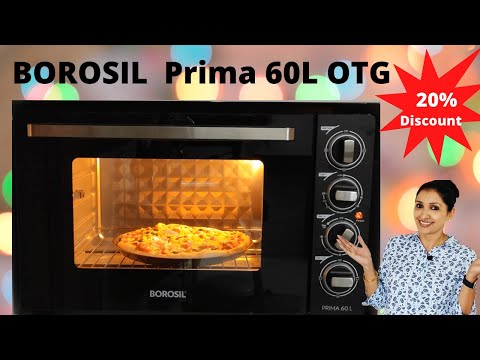 Borosil Prima 60L OTG Unboxing | Oven Toaster Grill | OTG Features and usage