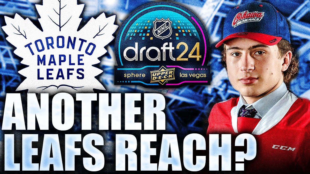 LEAFS DRAFT ANOTHER HUGE REACH IN THE 1ST ROUND… Ben Danford To Toronto