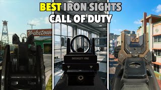 TOP 20 BEST Iron Sights in COD History 