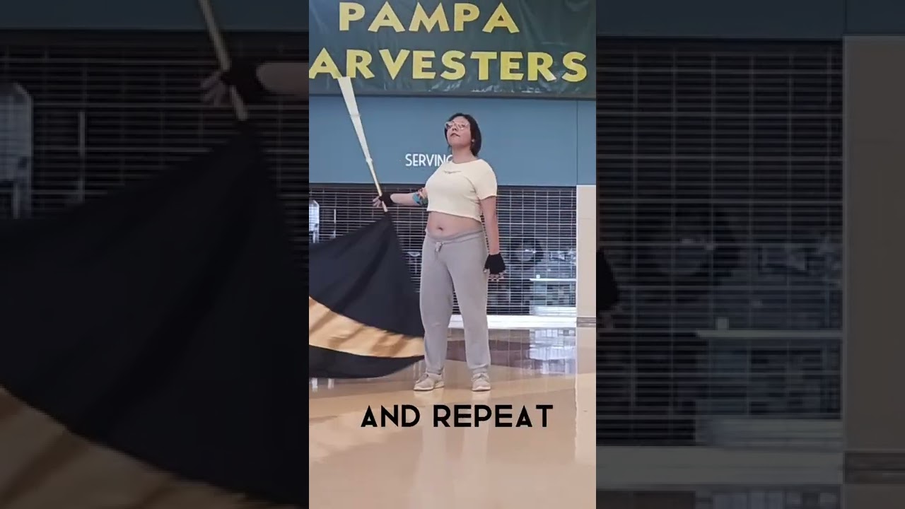 Tech Warmup [Pampa High School Color Guard]