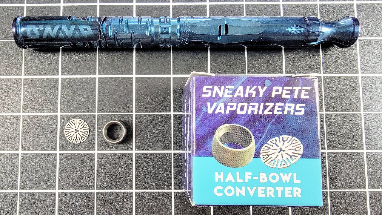 Dynavap Half-Bowl Converter // Microdosing Adapter for Dynavap - by Sneaky Pete