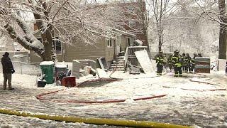 Man rescued through bedroom window during Stoneham fire