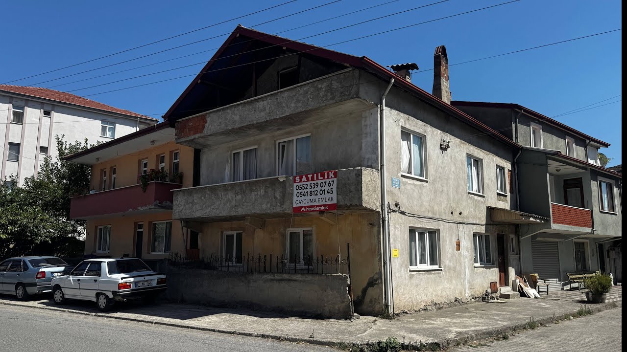 Çaycuma Yeni Mahalle'de Merkezde 2 Katlı Müstakil Ev