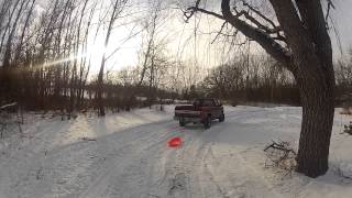 Hillbilly sledding