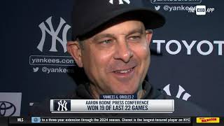 Aaron Boone breaks down Yankees' 6-2 win over O's